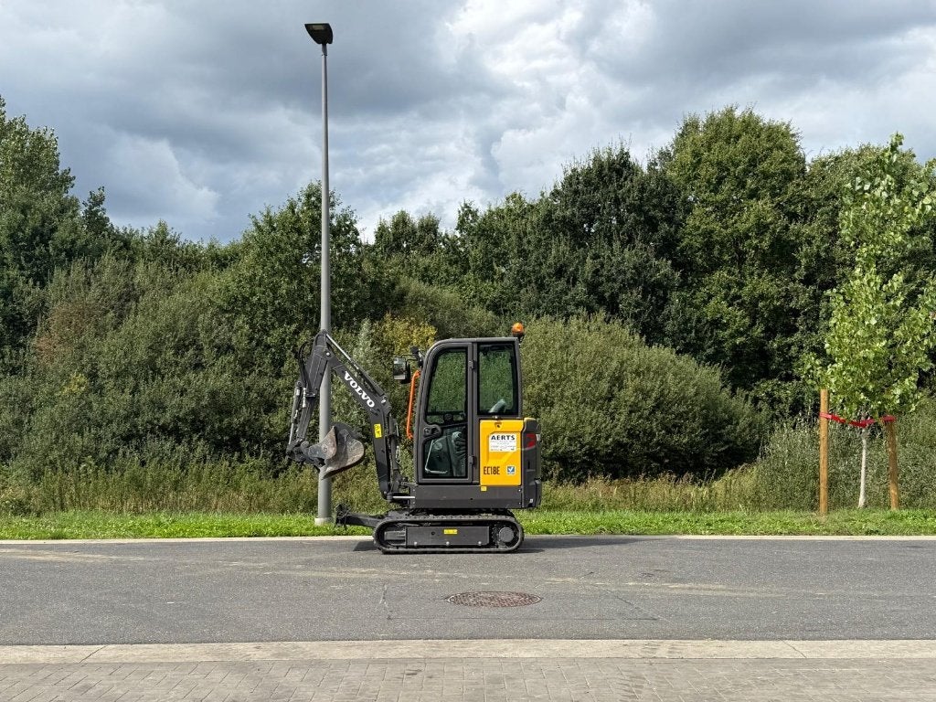 Volvo Minigraver EC18E      0889, Zakelijke goederen, Ophalen