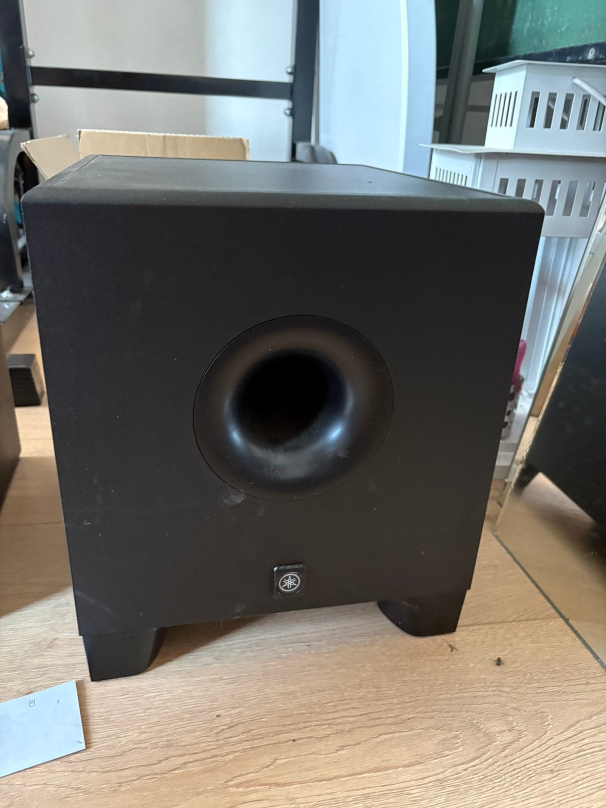 Yamaha HS8S active studio subwoofer, Ophalen, Zo goed als nieuw, Subwoofer, Yamaha