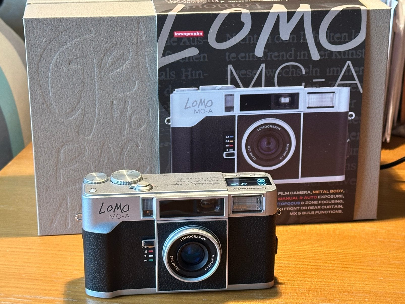 Lomography MC-A argent, Enlèvement, Comme neuf
