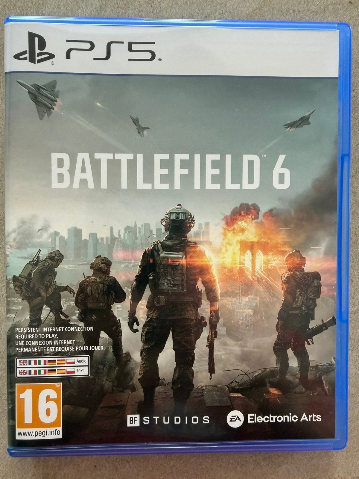 Jeu PS5 Battlefield 6, Enlèvement, Comme neuf, Online
