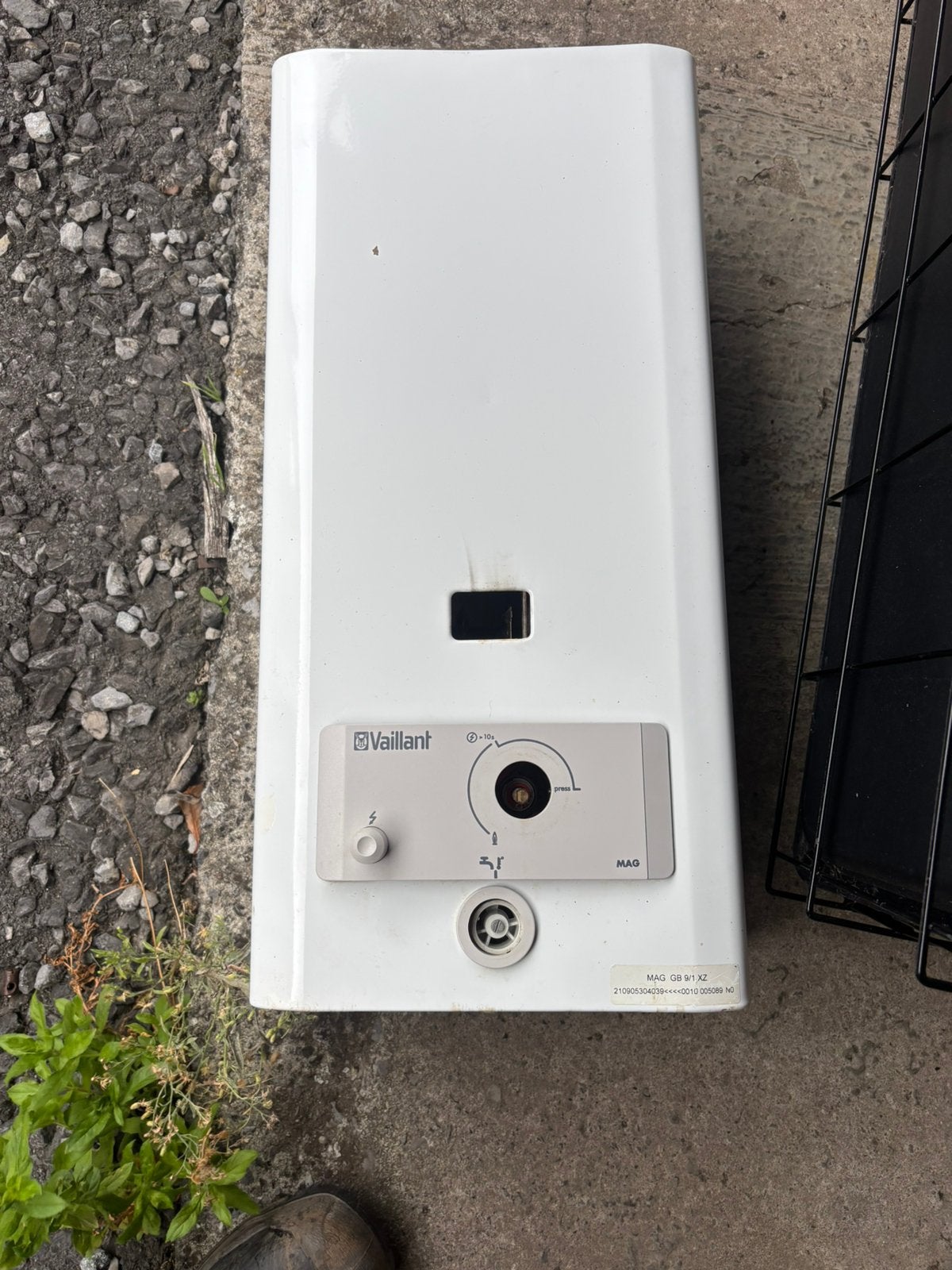 Vaillant Mag GB9/1XZ, Ophalen, Zo goed als nieuw, Propaan of Butaan, Geiser