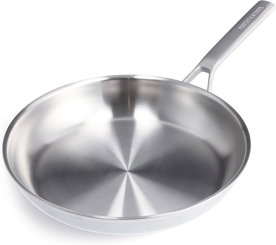 Poêle à frire en acier inoxydable Merten & Storck, 3 couches, Maison & Meubles, Cuisine | Casseroles & Poêles, Inox, Enlèvement ou Envoi