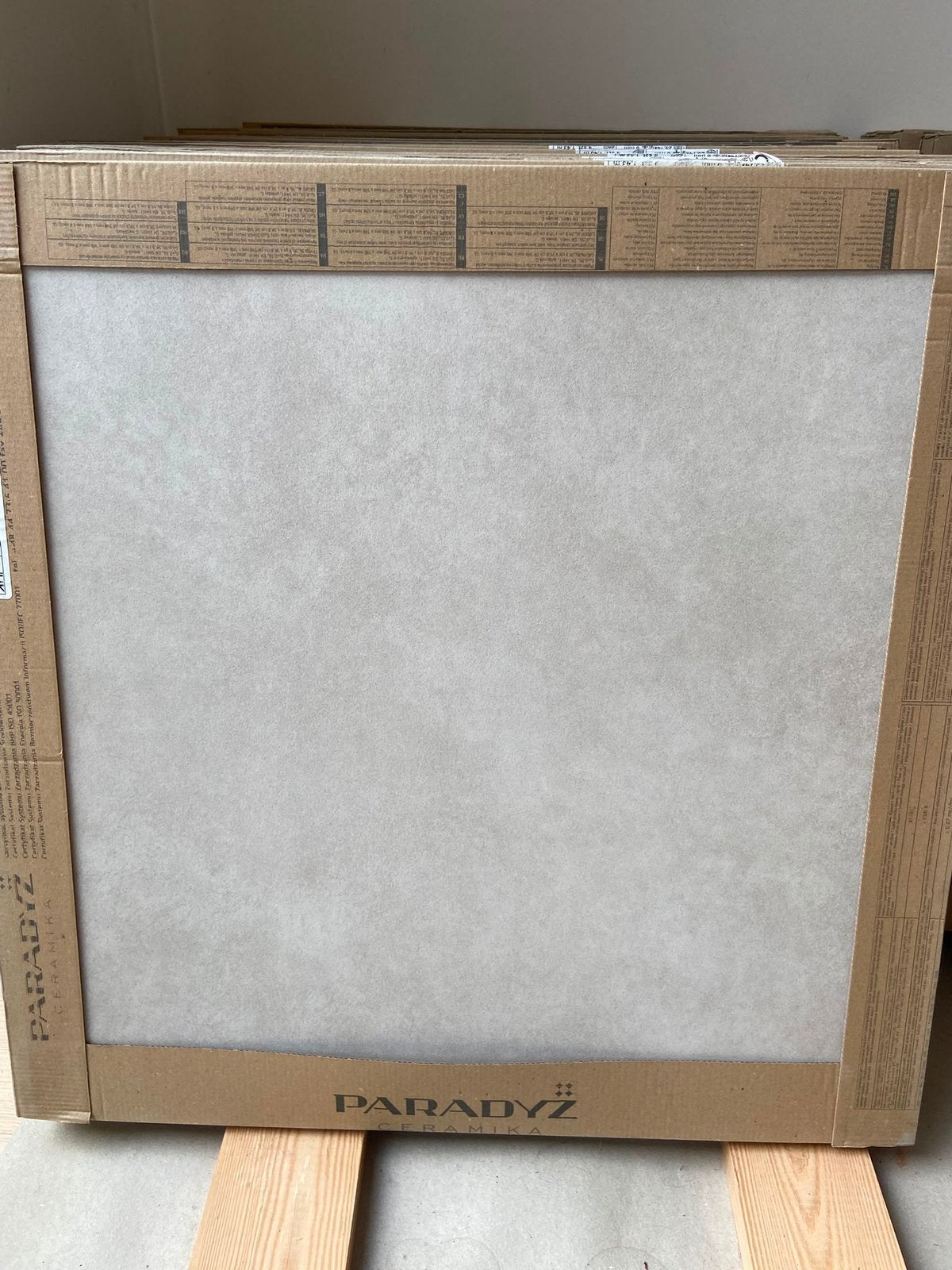 Paradyż Light Beige vloertegels 60x60 cm nieuw in verpakking, Ophalen, 60 cm of meer, 60 cm of meer, Nieuw