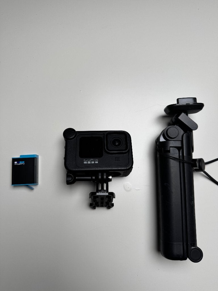 GoPro Hero 9 - Media Mod - 3-Way 2.0 Tripod, Audio, Tv en Foto, Actiecamera's, Ophalen, Zo goed als nieuw, GoPro