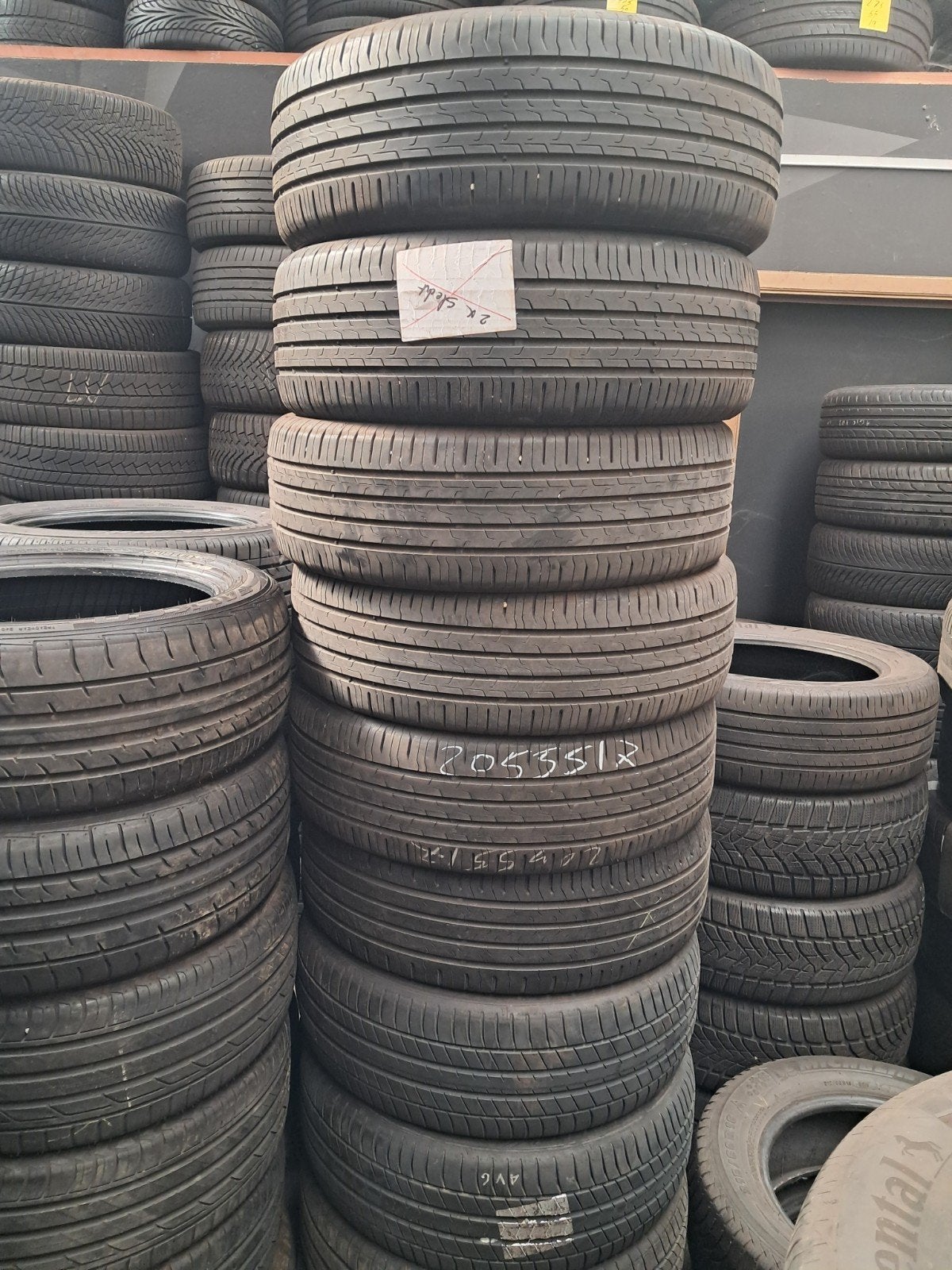 2055517 205/55/17 205/55r17 été Continental, Enlèvement