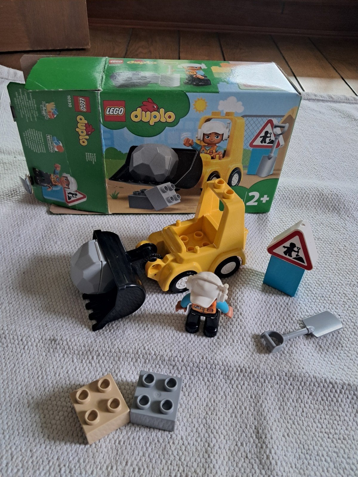 duplo bulldozer, Ophalen of Verzenden, Zo goed als nieuw, Overige merken