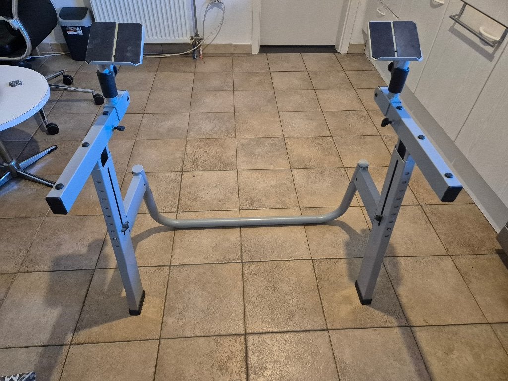 keyboard standaard met 2 plateaus voor geluidsboxen, Muziek en Instrumenten, Standaarden, Ophalen, Zo goed als nieuw, Instrumentstandaard