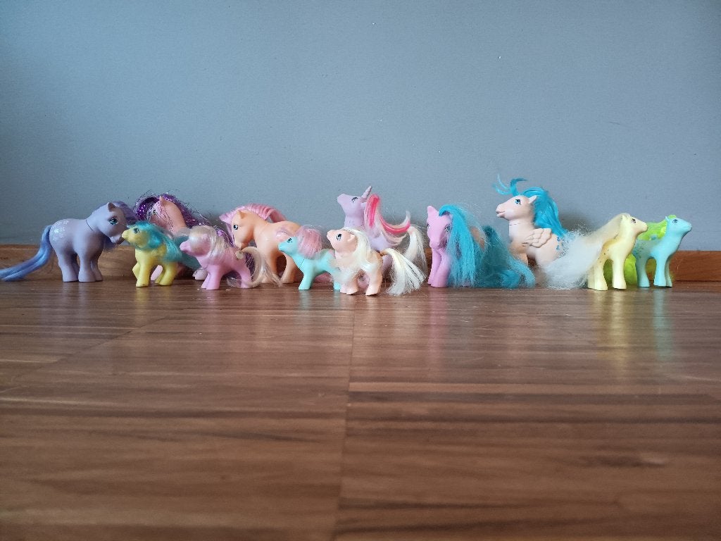 12 My Little Pony G1 Hasbro, jaren 80, Kinderen en Baby's, Speelgoed | My Little Pony, Ophalen of Verzenden, Gebruikt
