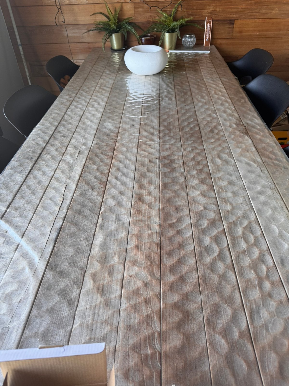 Tuintafel in teakhout, Tuin en Terras, Tuintafels, Ophalen, Zo goed als nieuw, Hout