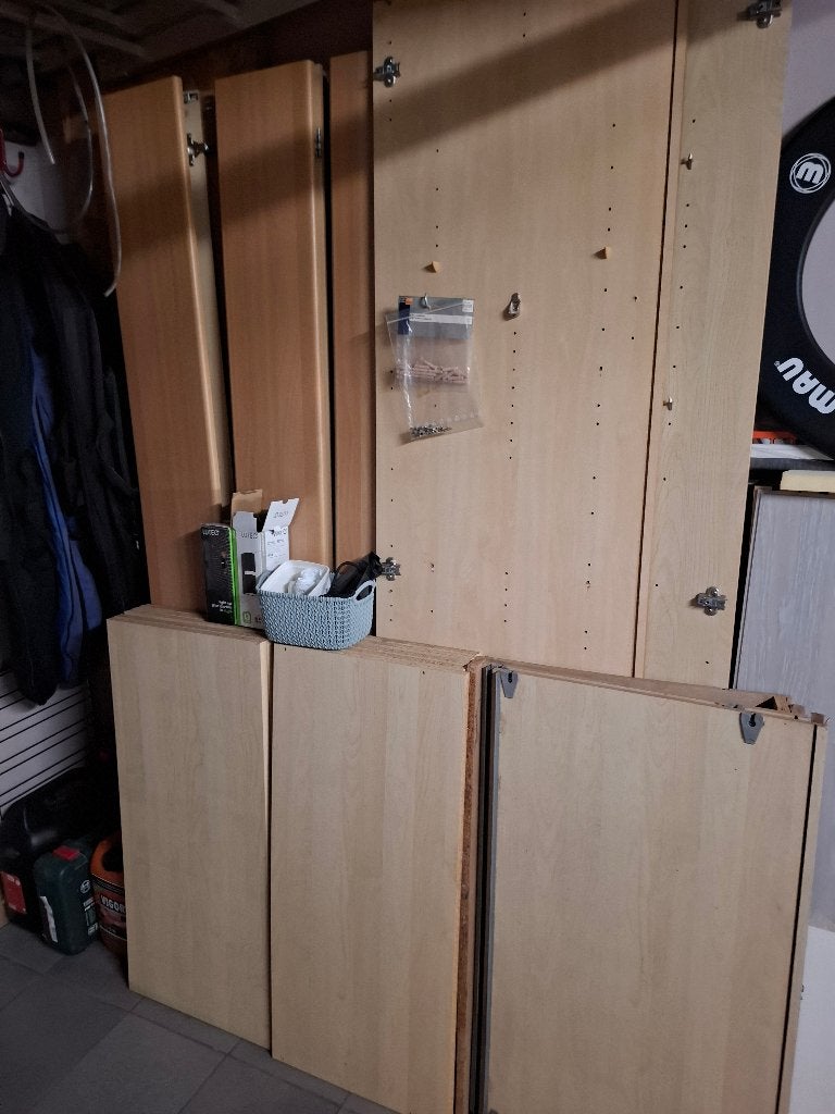 Opbergkast, Ophalen, Gebruikt, Hout, Overige typen
