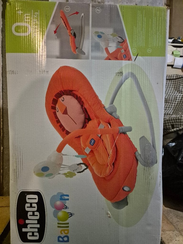 Relax baby chicco ball, Schommelstoel, Zo goed als nieuw, Chicco, Met gordel(s) of riempje(s)