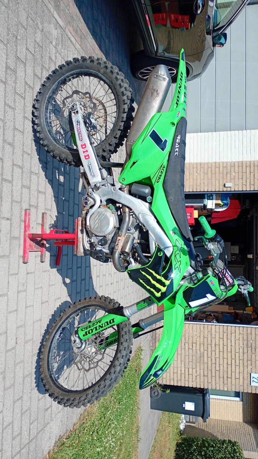 kxf 450 2021, Ophalen