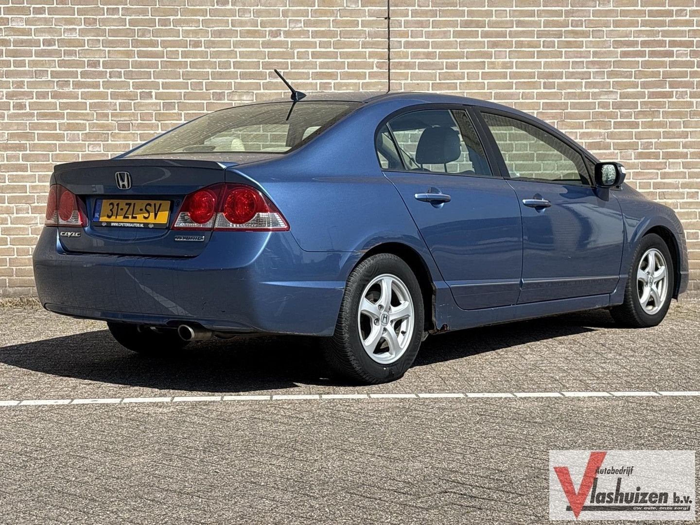 Honda Civic 1.3 Hybrid | Leder | Climate | Cruise | Navi | S, Autos, Honda, Achat, Beige, Entreprise, 109 g/km