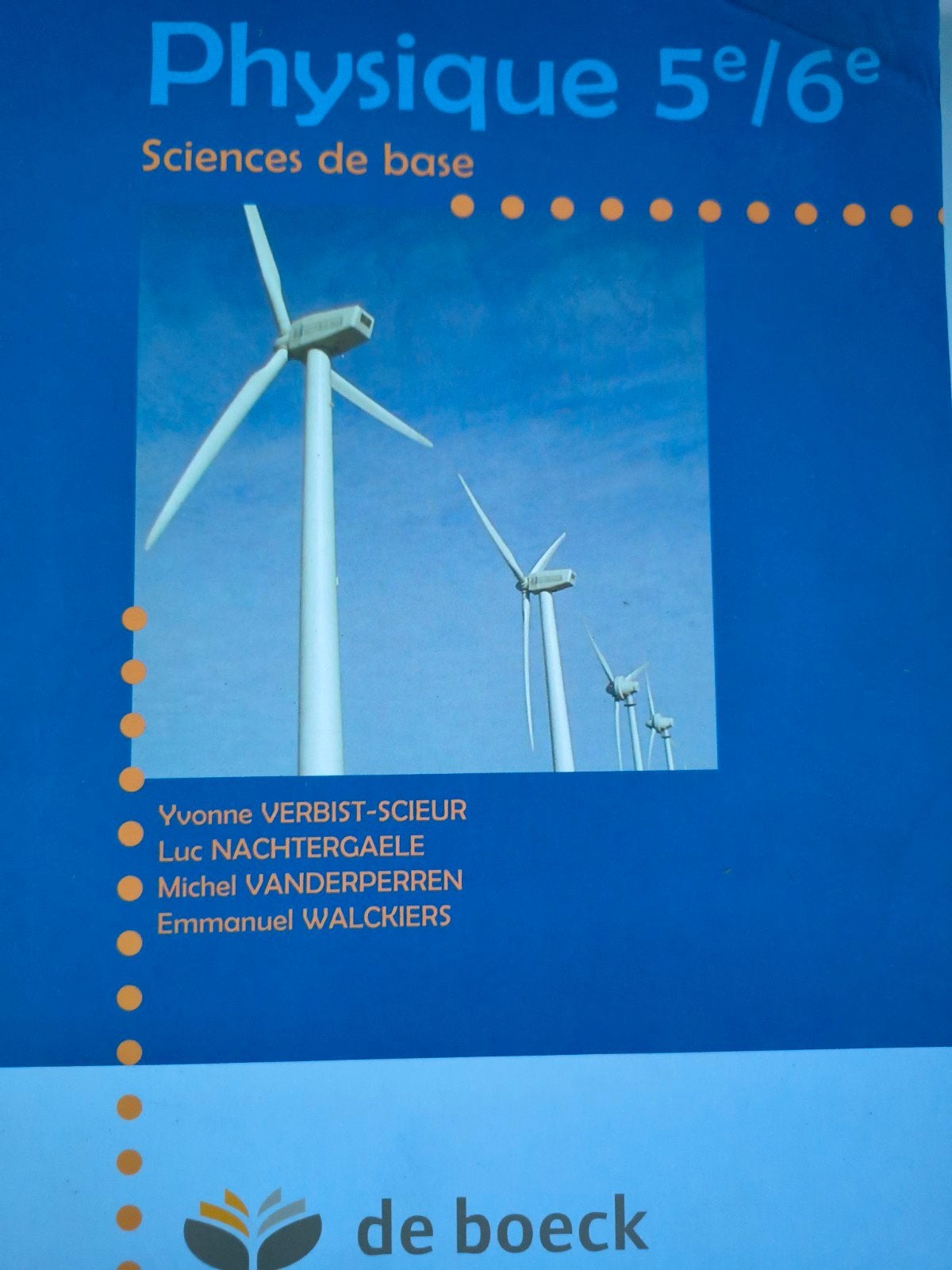 Physique 5/6 Sciences de base De boeck, Livres, Physique, Comme neuf, Enlèvement, Secondaire