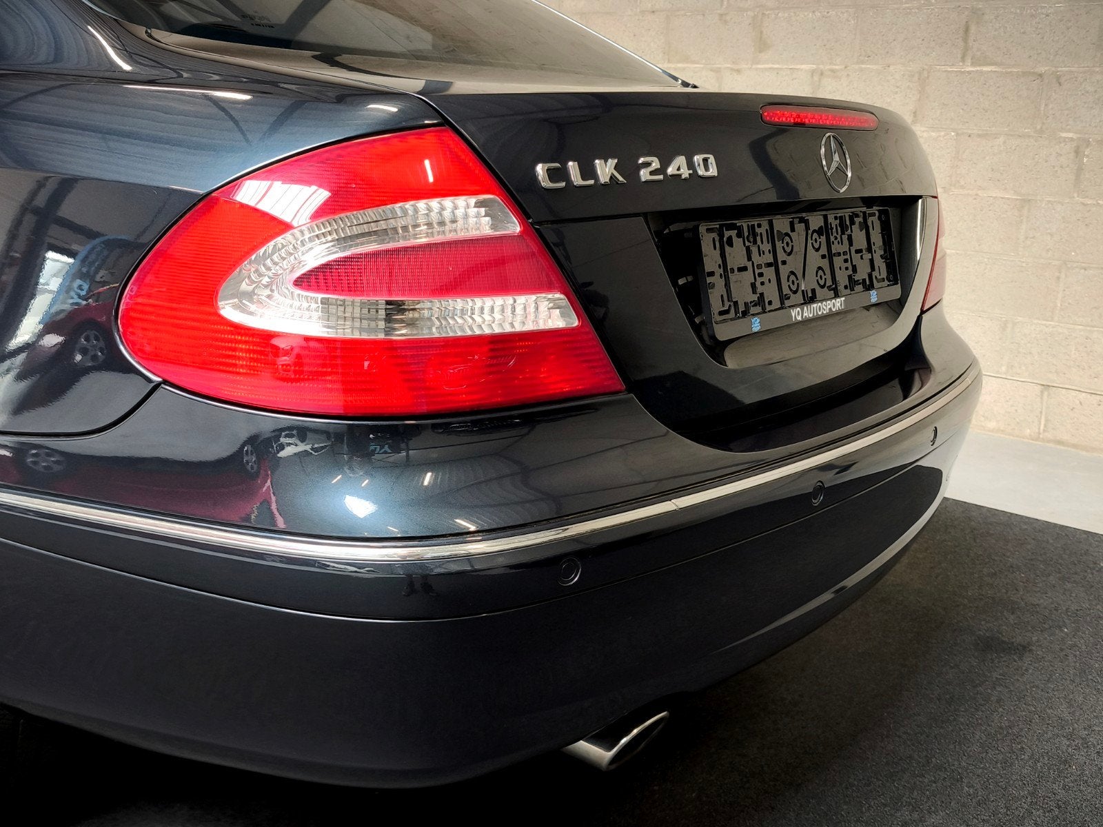 Mercedes-benz clk240 avantgarde automaat, Auto's, Automaat, Blauw, Bedrijf, Onderhoudsboekje