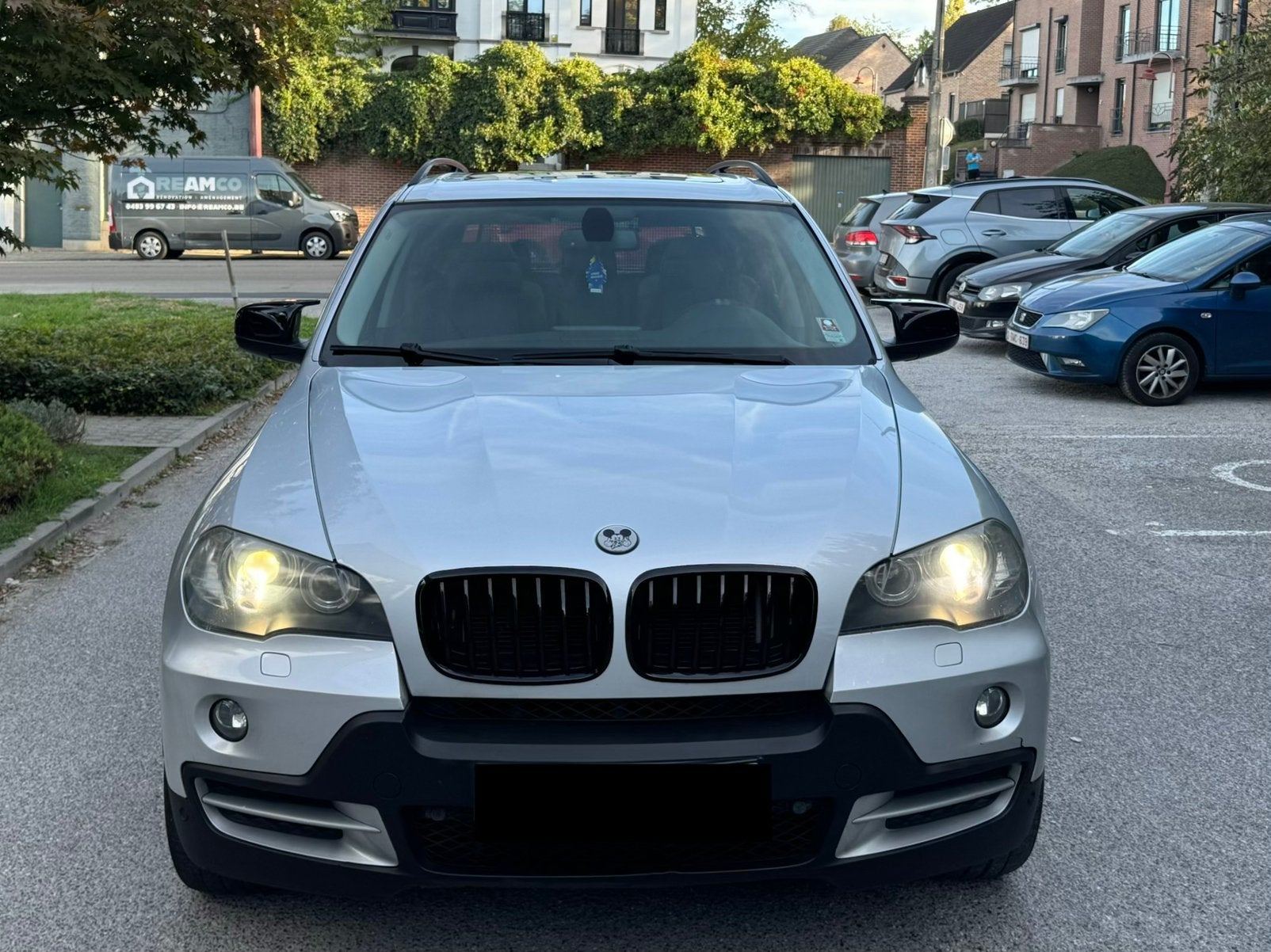 BMW X5 3.0D 235CV 5 Place Euro 4 Anne 2007, Cuir, Argent ou Gris, Achat, X5