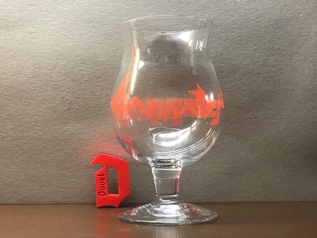 DUVEL Glas LOS ANGELES SUYT UITGAVE, Verzamelen, Glas en Drinkglazen, Ophalen of Verzenden, Nieuw, Bierglas