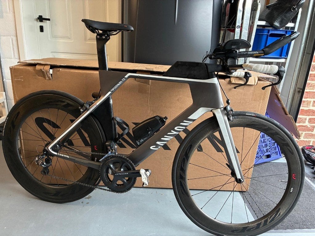 Canyon Speedmax CF SL 9.0 taille L, Vélos & Vélomoteurs, Vélos | Vélos de course, Enlèvement, Utilisé, Carbone, Plus de 20 vitesses