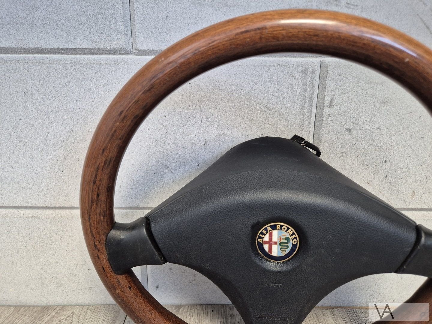 Houten stuur van Alfa Romeo 159 1997 - 2002 met airbag €150, -, Utilisé, Alfa Romeo, -