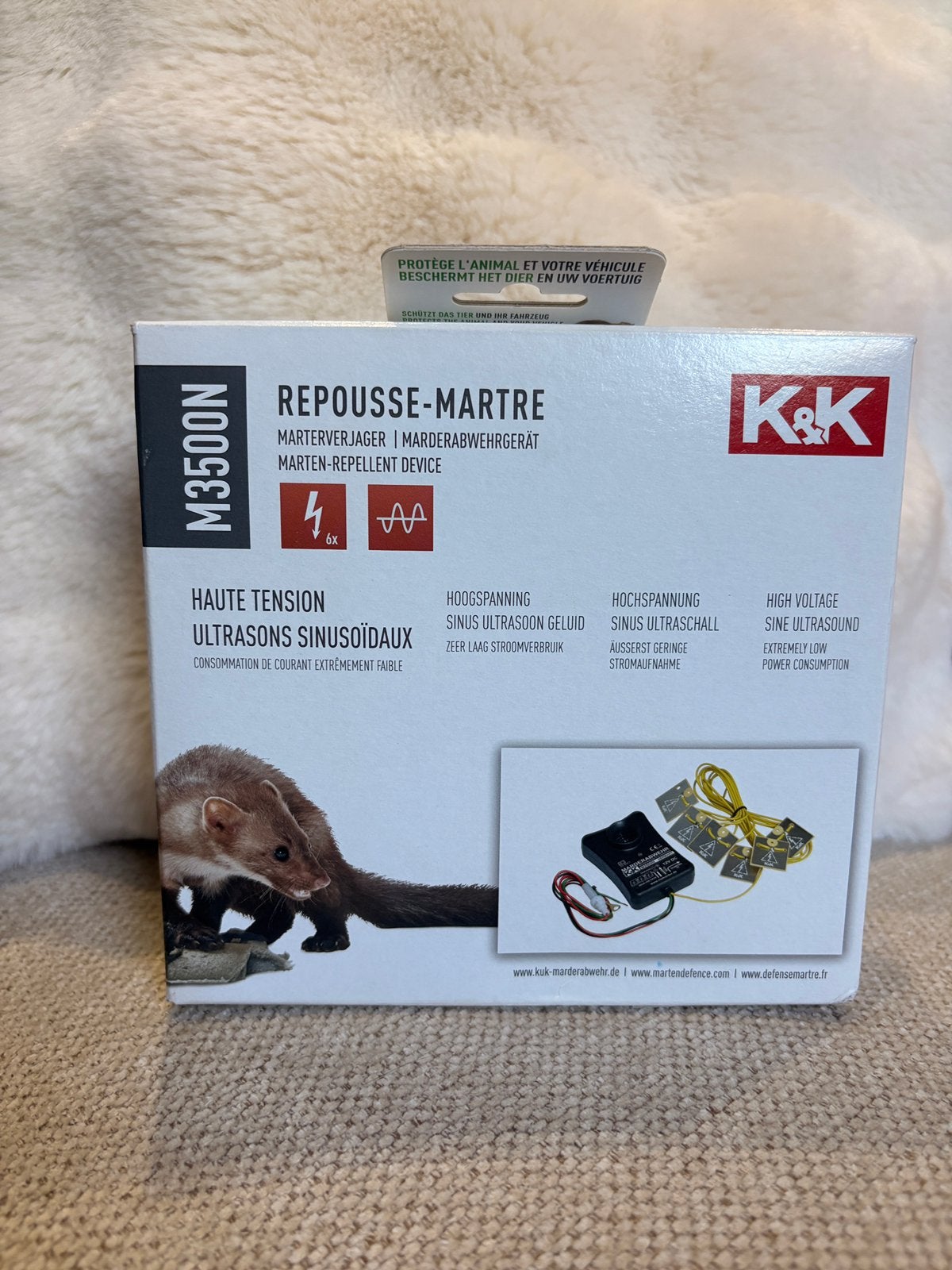 Hoogspanningsapparaat tegen knaagdieren (M3500N), Ophalen of Verzenden, Nieuw