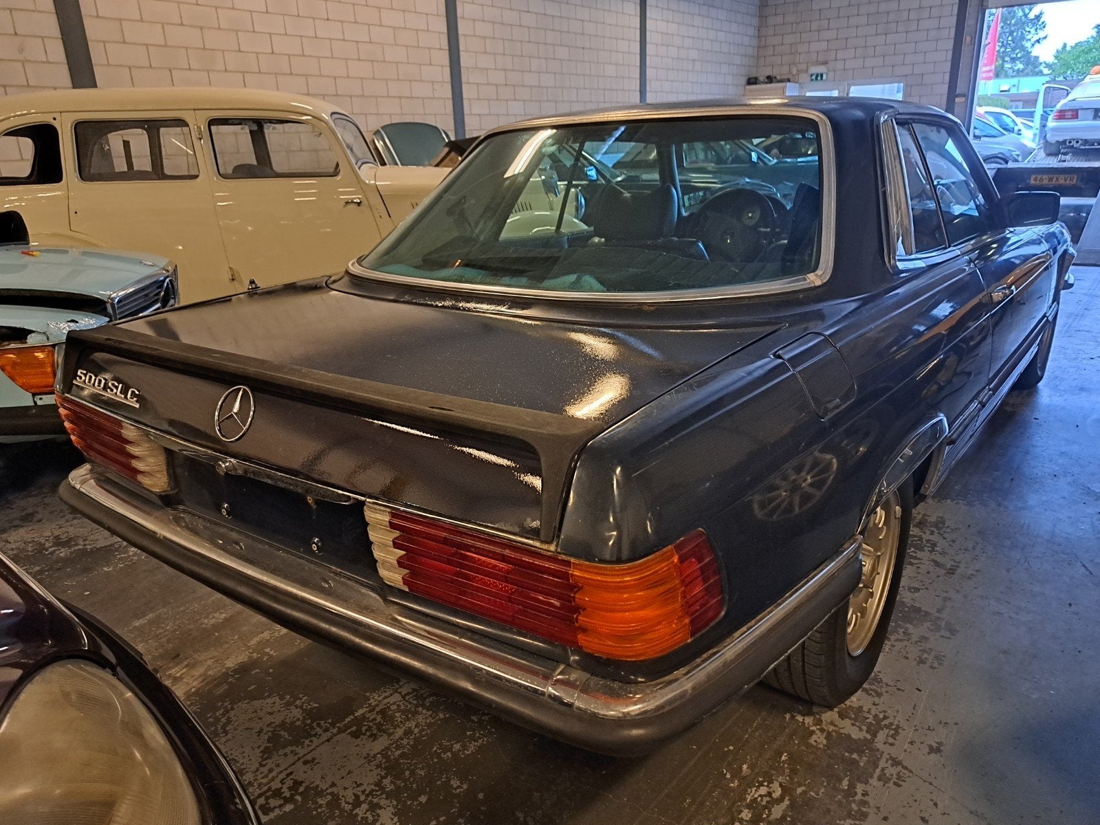 zeldzame mercedes 500 slc airco en abs!1100 stuks gemaakt, foto 7