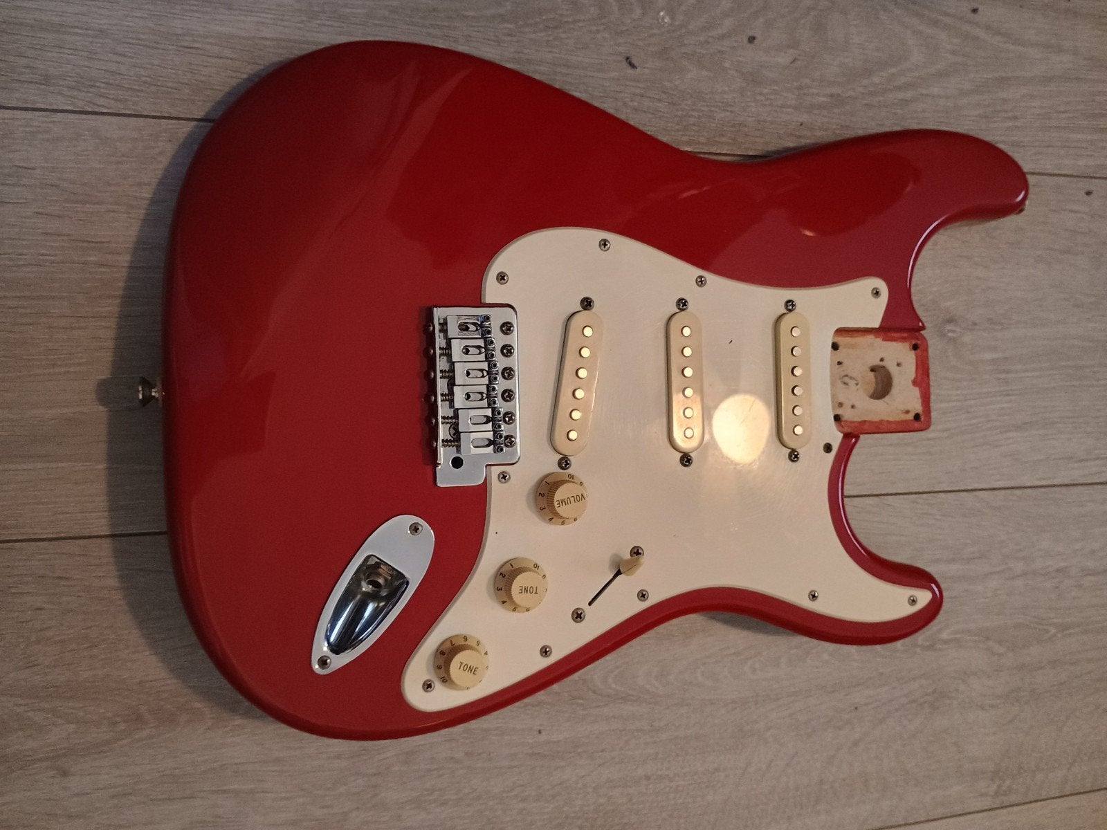 Squier standard series stratocaster body nr cy03086125, Muziek en Instrumenten, Ophalen of Verzenden