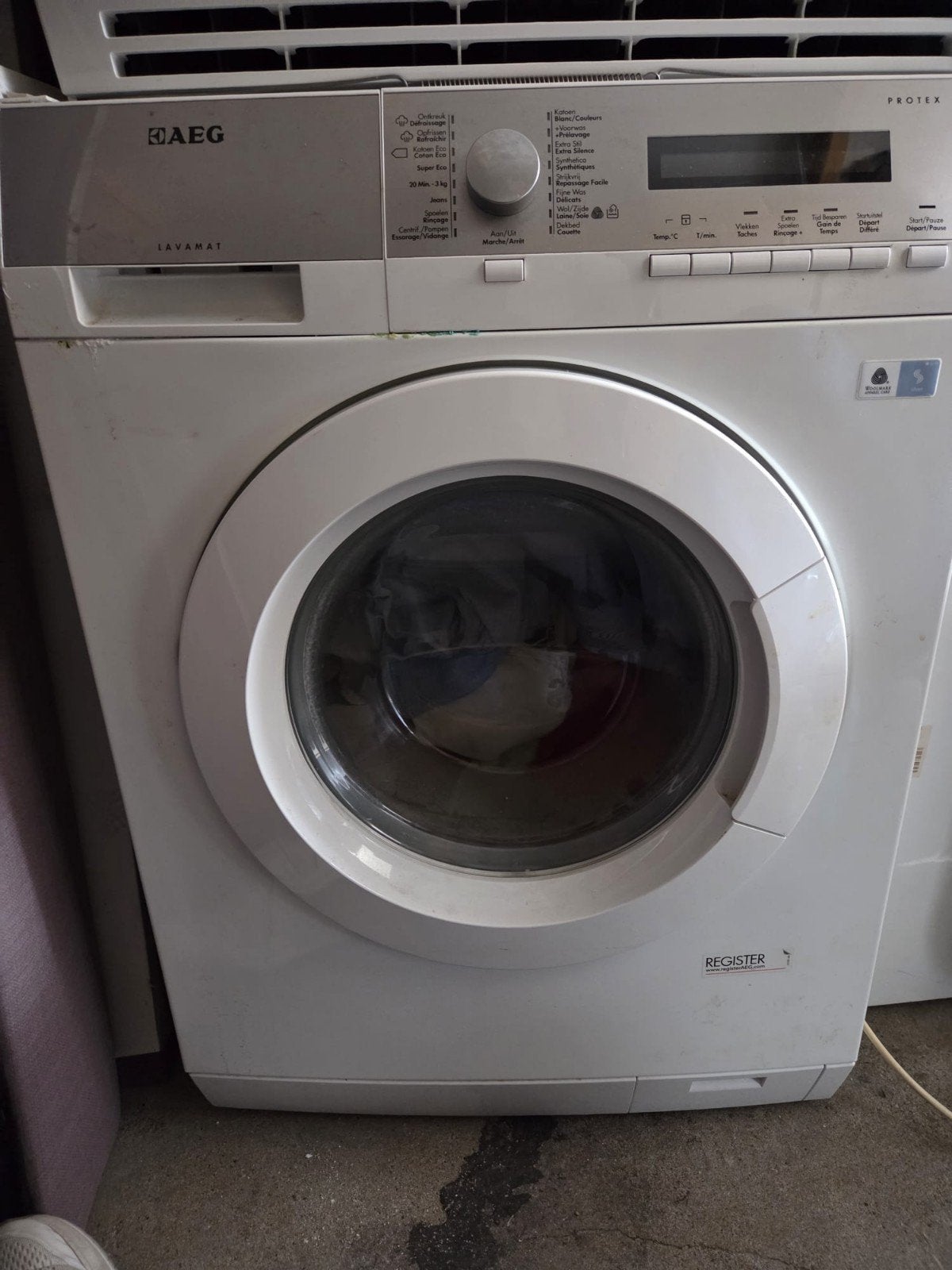 Lave-linge AEG Lavamat Protex 8 kg – Modèle L76685FL, Enlèvement