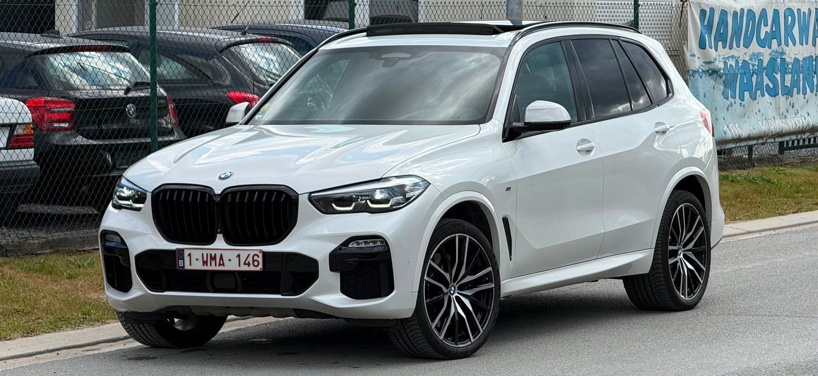 Prachtige Bmw X5 3.0D M-pack in zeer goede staat full optie, Autos, Cuir, Achat, Entreprise, 195 kW