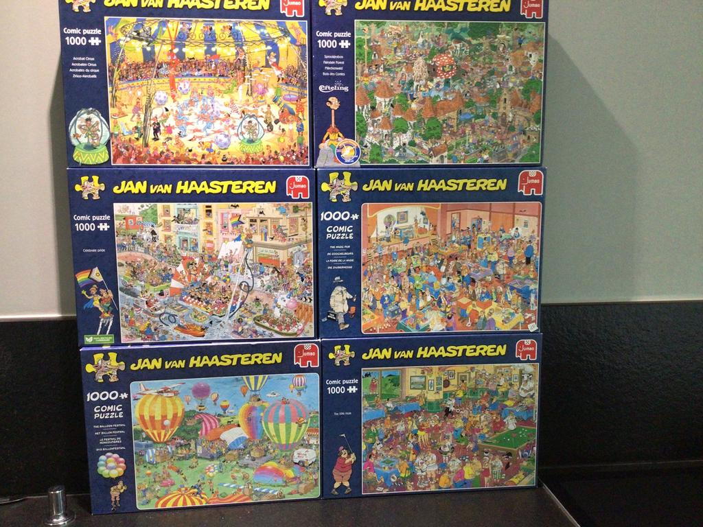 Puzzels jan van haasteren, Enlèvement, Comme neuf