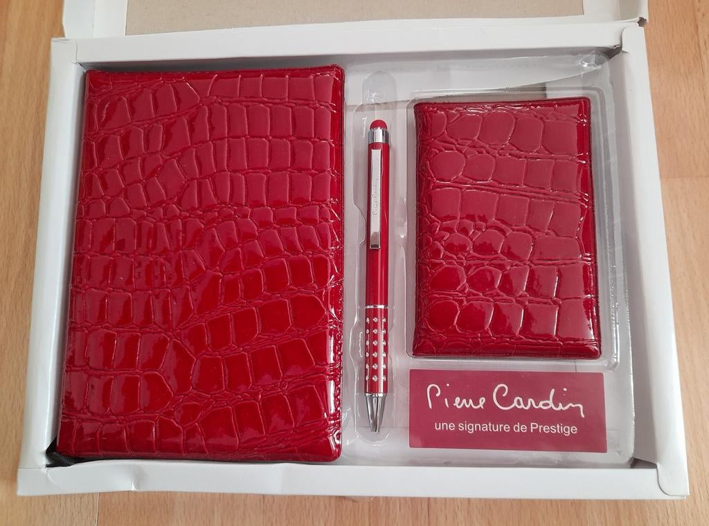 Coffret carnet Pierre Cardin, Enlèvement, Stylo