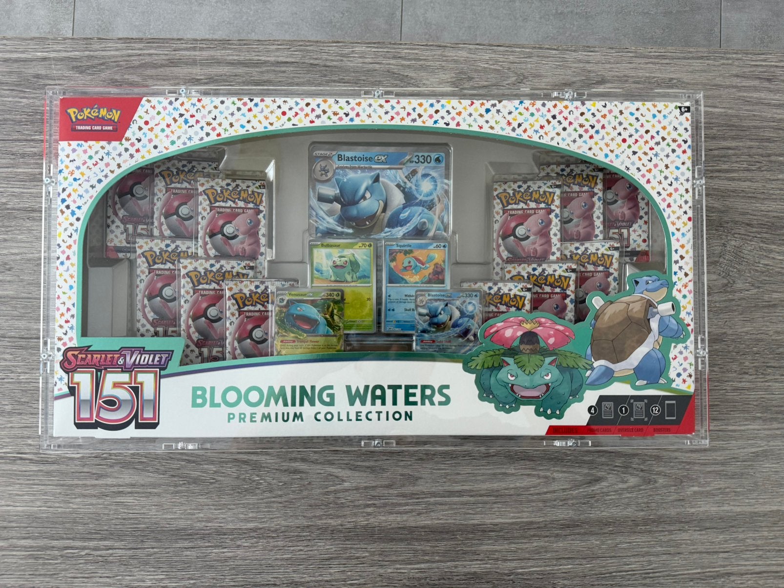 Collection premium Pokémon 151 Blooming Waters - Scellée, Enlèvement, Neuf, Booster box, Foil