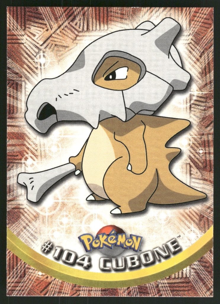 Cubone 104/144 - Topps Series 2 (NM), Hobby en Vrije tijd, Verzamelkaartspellen | Pokémon, Verzenden, Gebruikt
