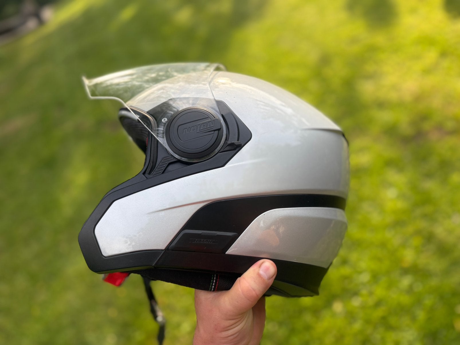 Motorhelm NOLAN Special N-com XXL, Motoren, Ophalen, Jethelm, Nieuw zonder kaartje, XXL
