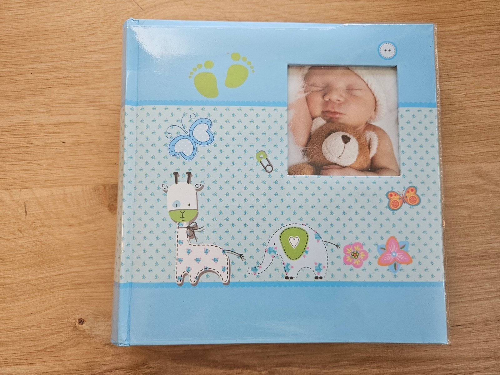 Henzo baby fotoalbum met plaats voor notities, Henzo, Zo goed als nieuw, Met insteekhoezen, Insteekalbum