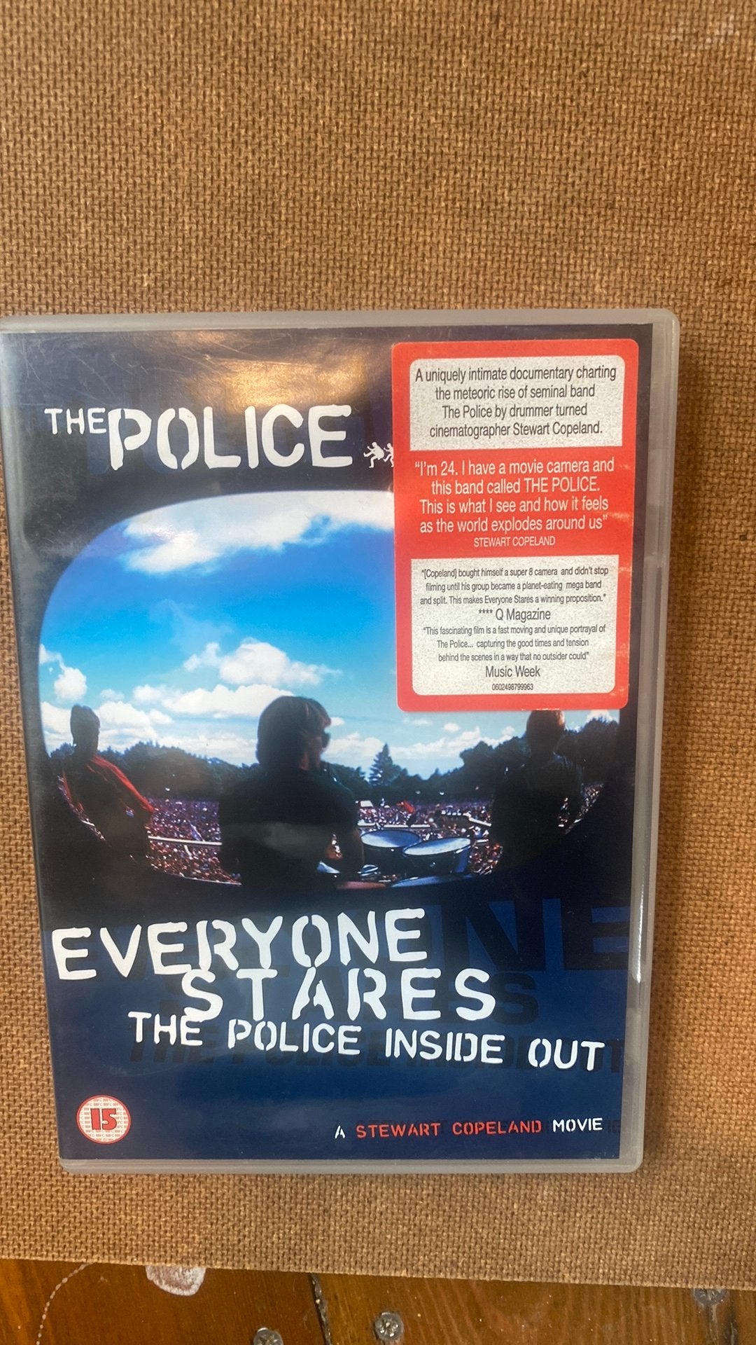 DVD The Police - Everyone Stares: The Police Inside Out, Ophalen of Verzenden, Zo goed als nieuw