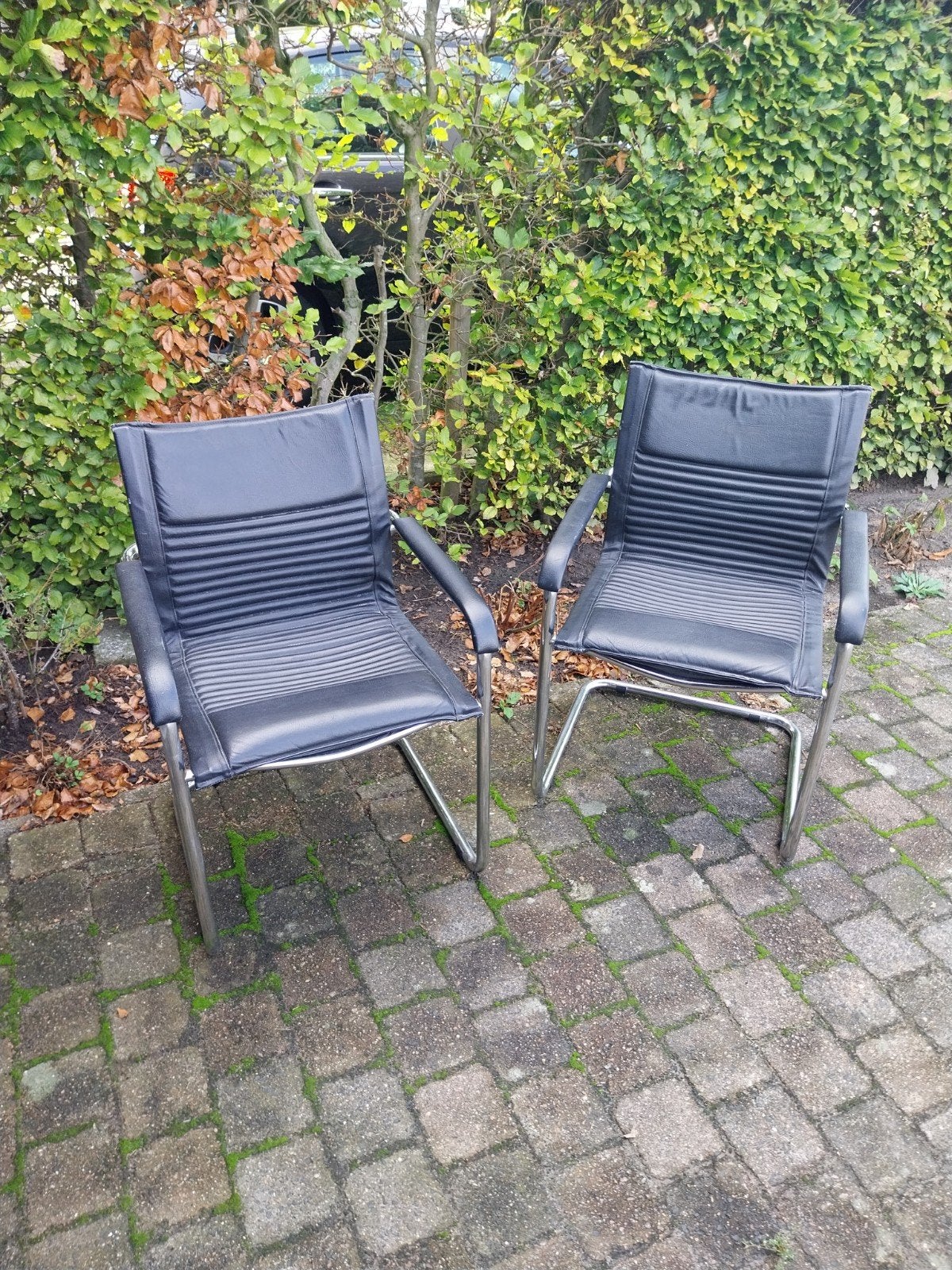lederen stoel, Ophalen