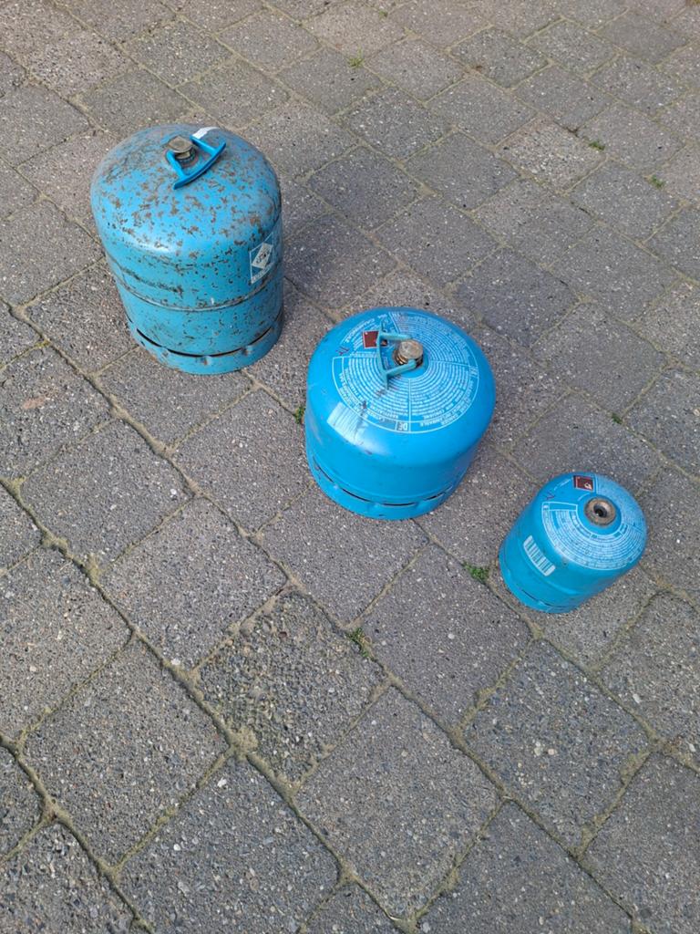 Statiegeld campingaz gasfles, Enlèvement, Utilisé