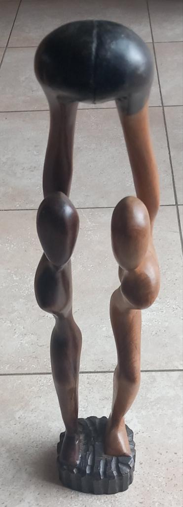 Afrikaanse handgemaakte kunst, Ophalen of Verzenden, Hout