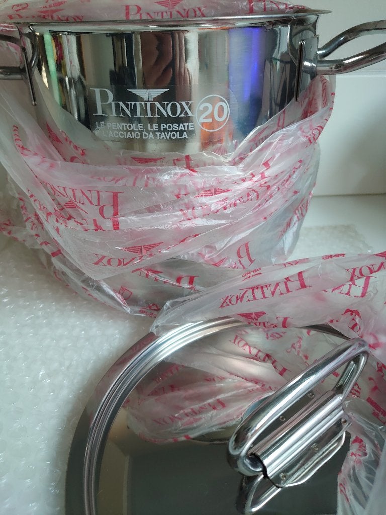Nieuwe Pintinox hoge kookpot / pan | Inox 18/10 | Italië, Inox, Enlèvement ou Envoi, Autres marques, Casserole