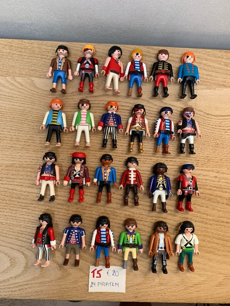 PLAYMOBIL: T5: LOT 24 PIRATEN, Kinderen en Baby's, Speelgoed | Playmobil, Pirates, Losse onderdelen, Ophalen of Verzenden, Zo goed als nieuw