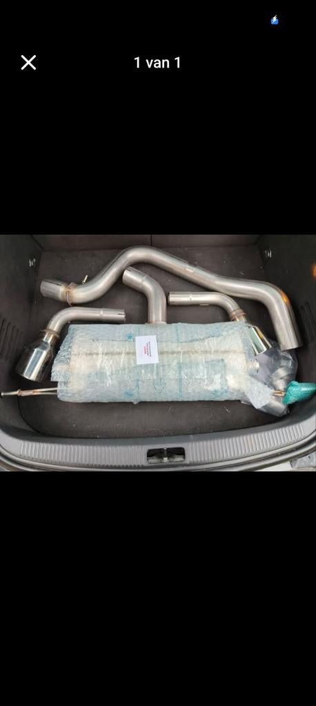 Audi tt mk2 miltek catback uitlaat, Auto-onderdelen, Ophalen, Audi