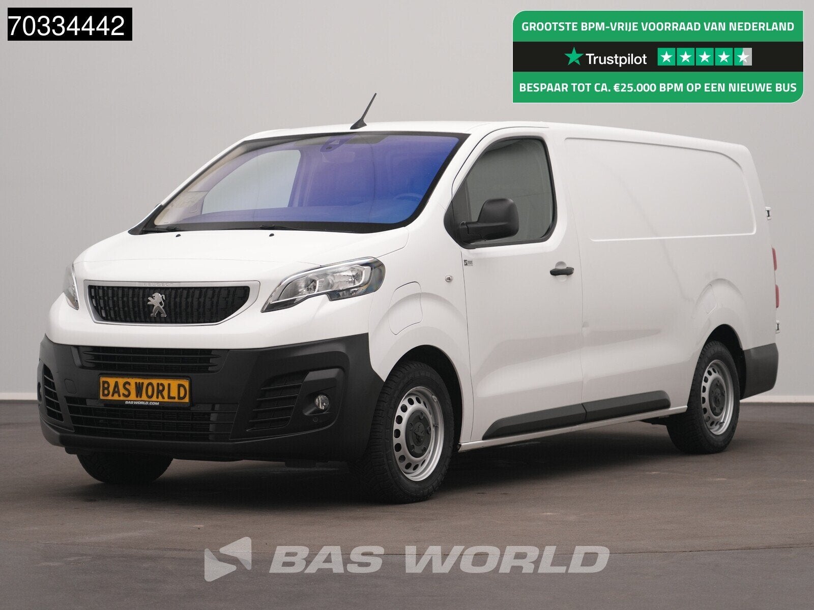 Peugeot e-Expert 136pk Elektrisch 50kWh 230km WLTP L3H1 Navi, 100 kW, Achat, Entreprise, 3 places