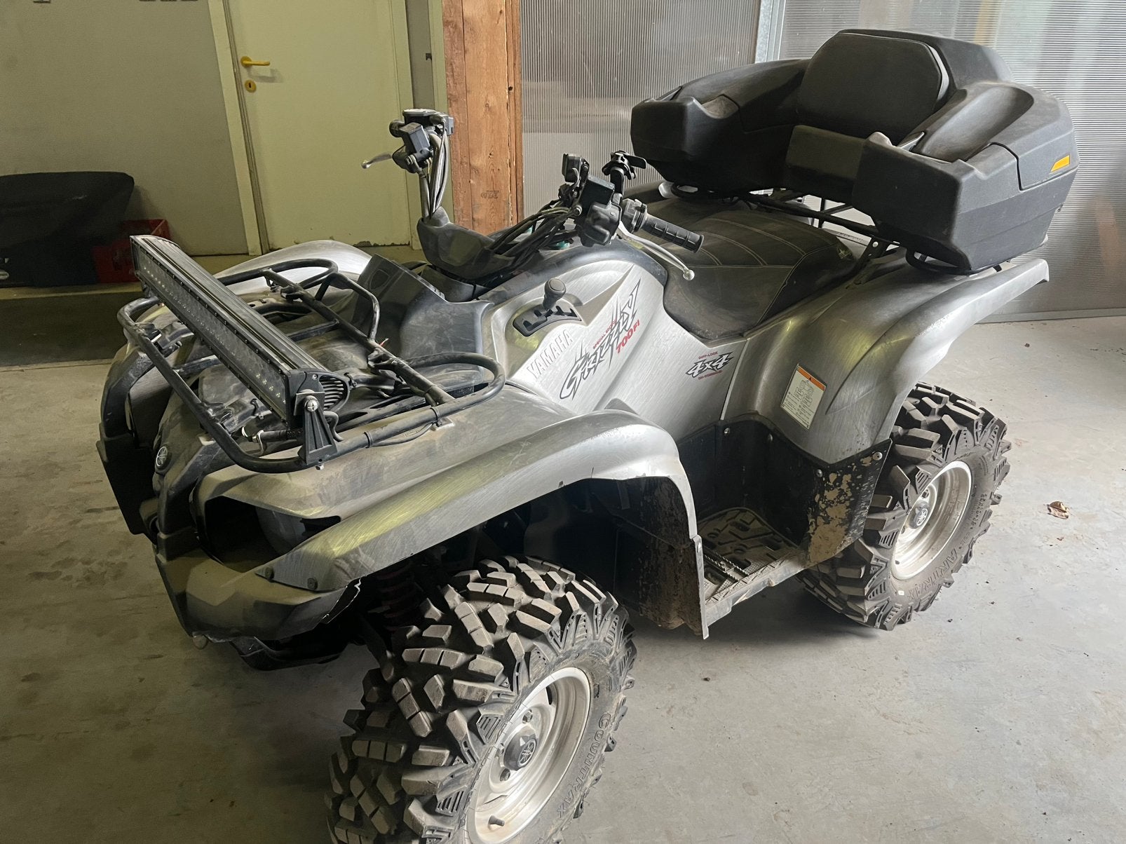 Yamaha grizzly 700, 700 cm³