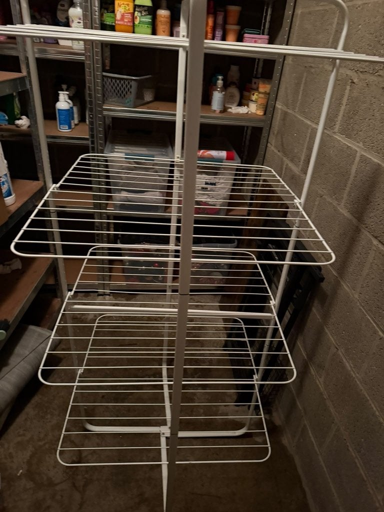 Wasrek ikea, Ophalen, Zo goed als nieuw, Wasrek