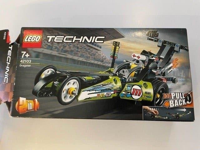 lego technic - race auto - 42103, Lego, Ensemble complet, Comme neuf, Enlèvement