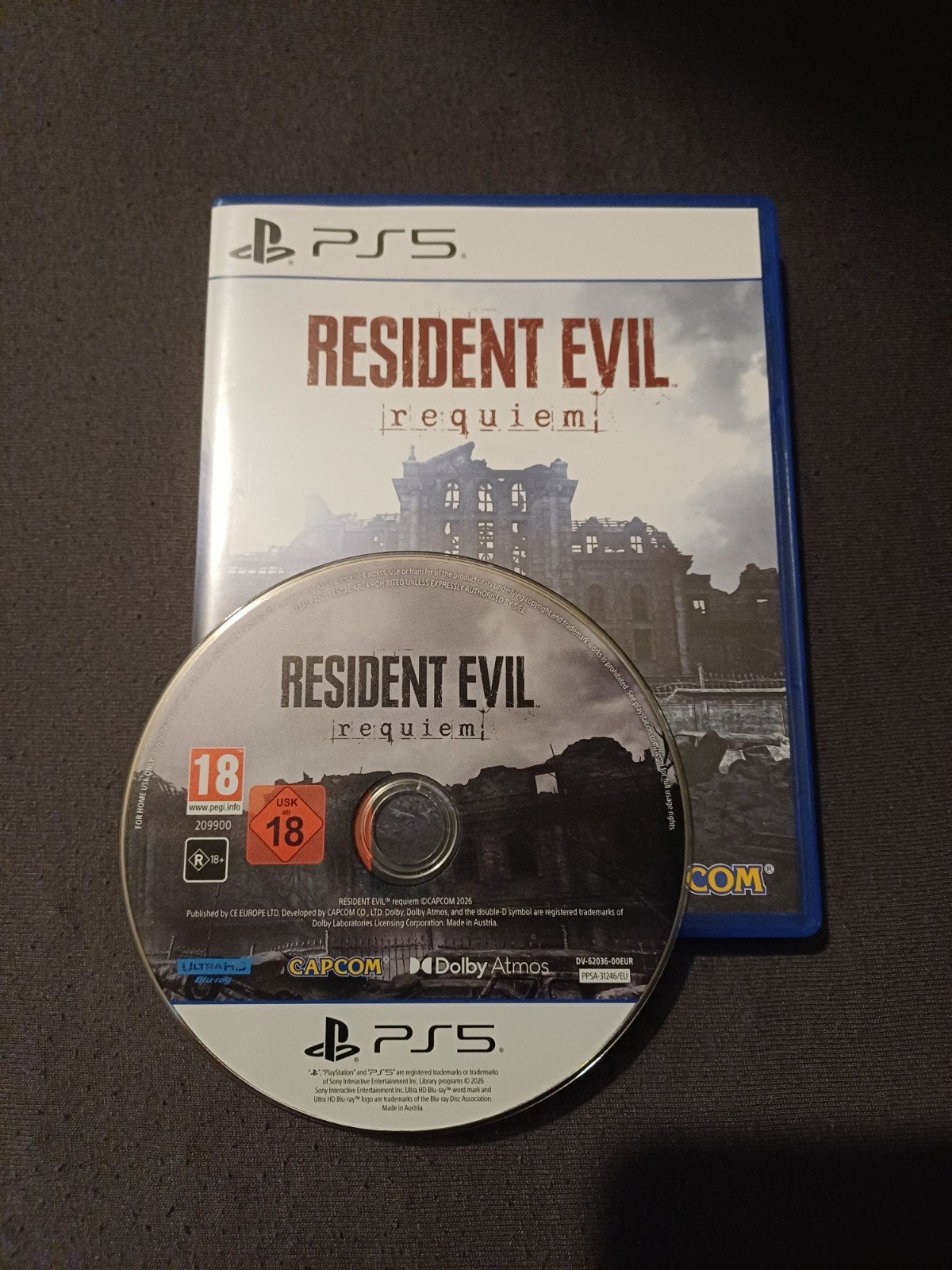 Resident Evil Requiem, Games en Spelcomputers, Games | Sony PlayStation 2, Ophalen, Vanaf 18 jaar, Overige genres, 1 speler