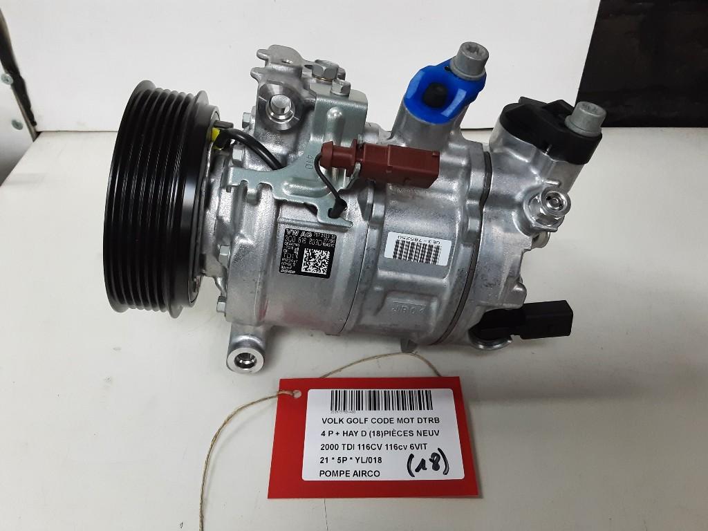 COMPRESSEUR CLIMATISATION Golf VIII (CD1) (3Q0816803D), Autos : Pièces & Accessoires, Climatisation & Chauffage, Volkswagen, Utilisé