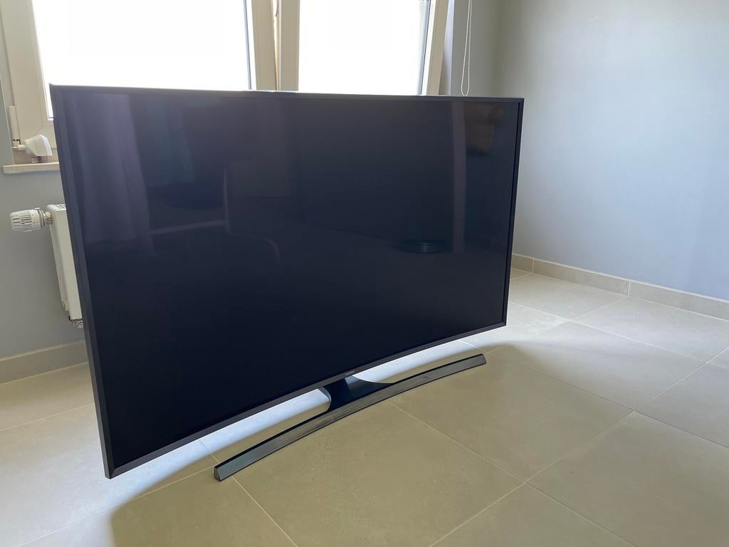 Samsung 55-inch gebogen 4K UHD-tv - perfecte staat, Audio, Tv en Foto, Televisies, Ophalen, Zo goed als nieuw, Samsung, 4k (UHD)