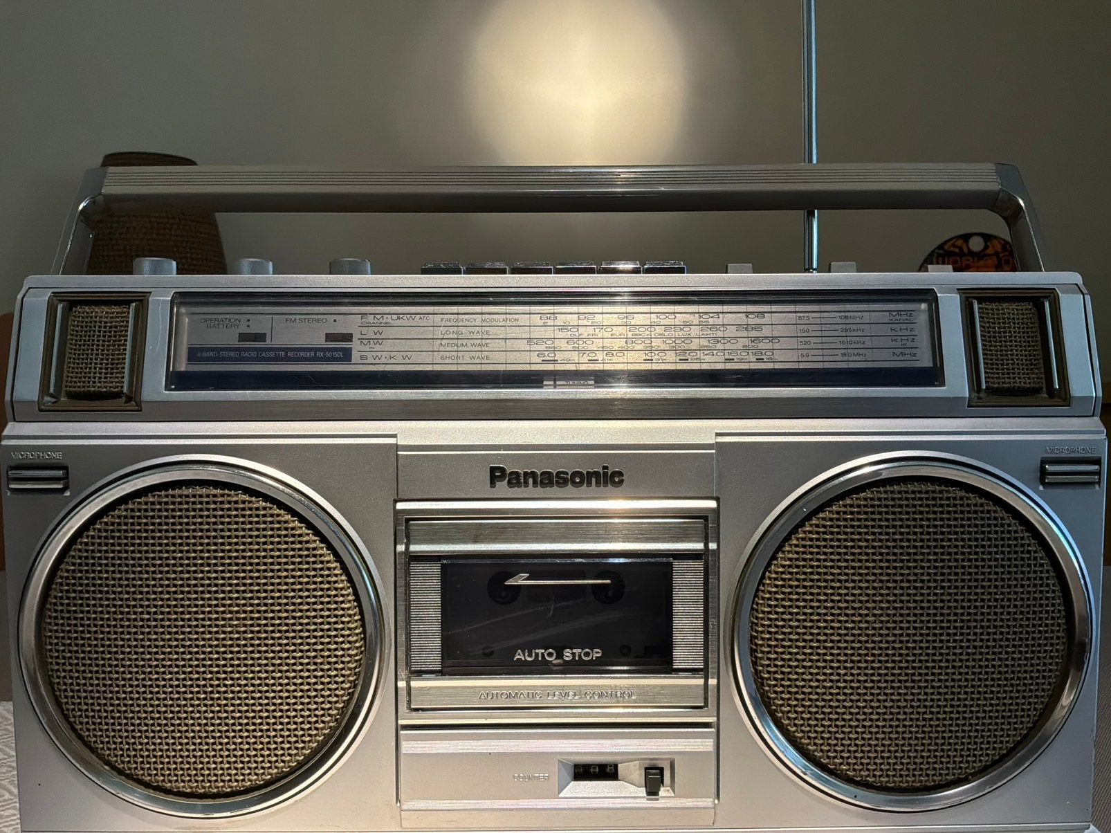 BOOM BLASTER 5015DL de Panasonic ! !, Enlèvement ou Envoi, Simple, High speed dubbing