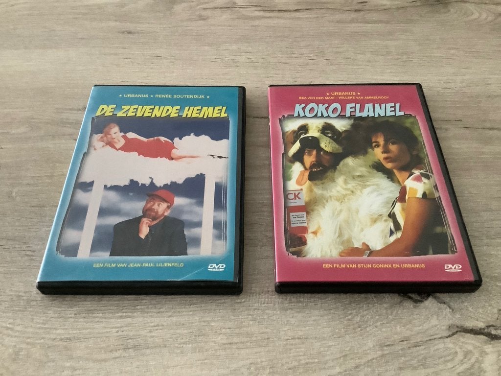 Urbanus verschillende DVD film's, Enlèvement ou Envoi, Comme neuf, Néerlandais, Autres genres